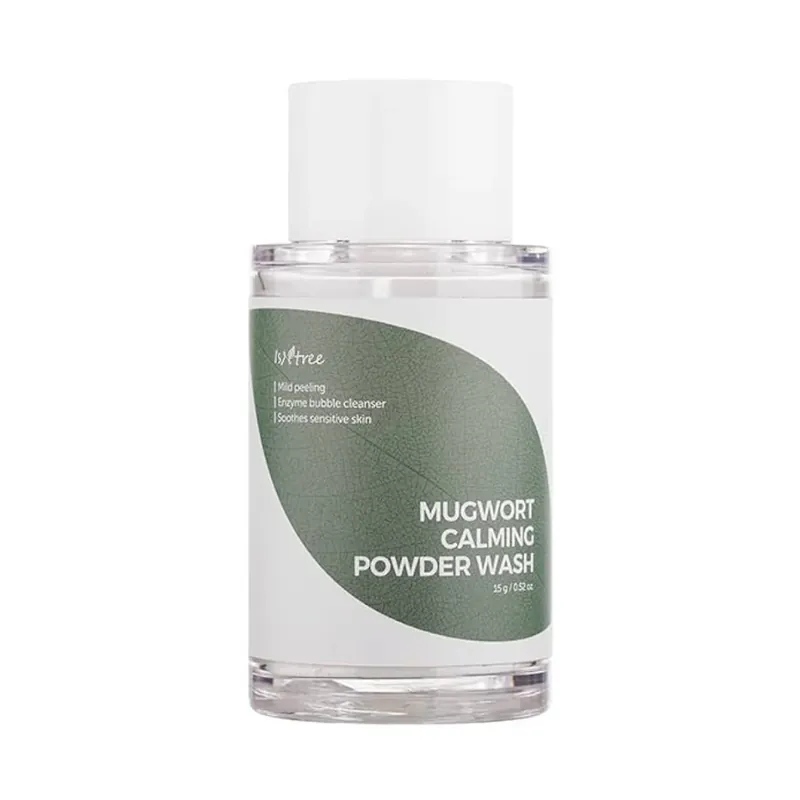 Nopea Toimitus ISNTREE Mugwort Calming Powder Wash kasvojen puhdistusaine