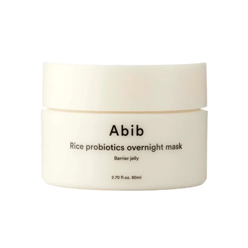 ABIB Rice Probiotics Overnight Mask Barrier Jelly yönaamio Turvallinen Maksu