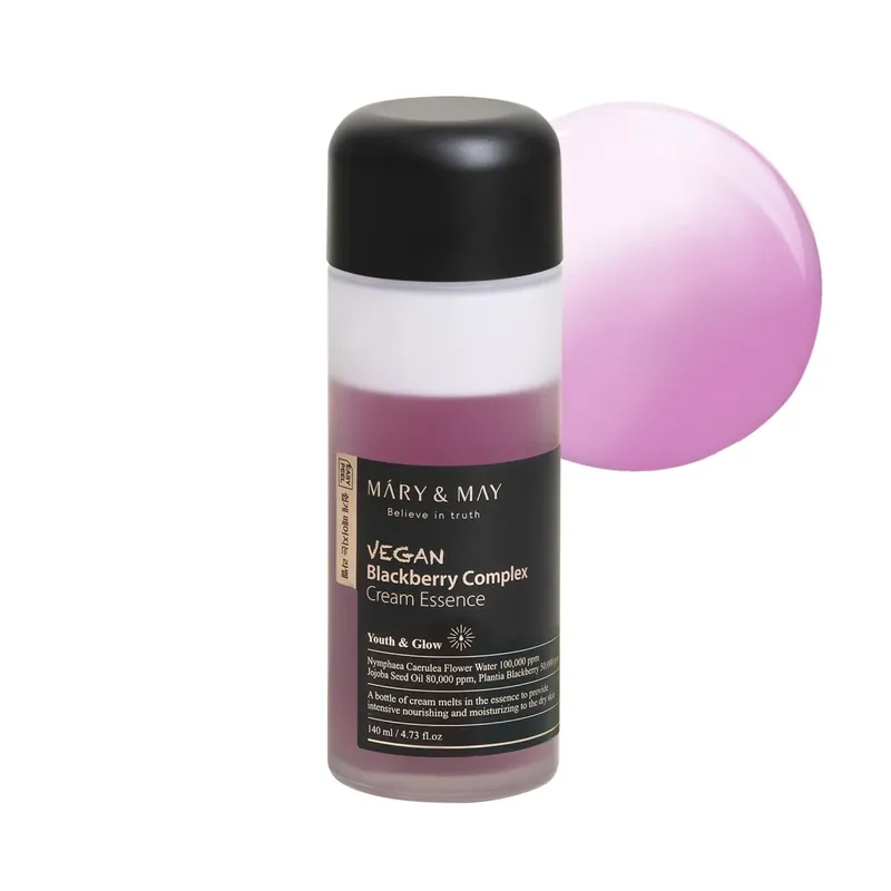 MARY&MAY Vegan Blackberry Complex Cream Essence kasvoessenssi Alennettu