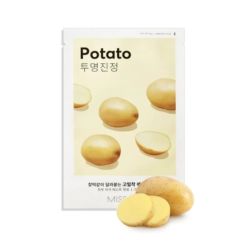 Erikoistarjous MISSHA Airy Fit Potato Sheet Mask kangasnaamio