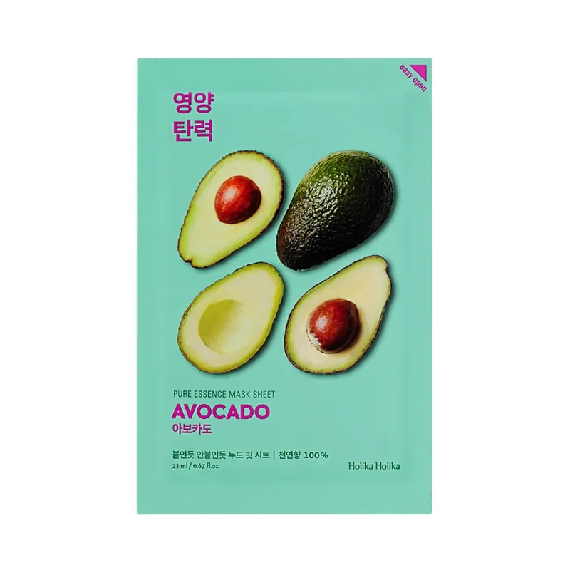 HOLIKA HOLIKA Pure Essence Mask Sheet Avocado kangasnaamio Flash-Tarjous