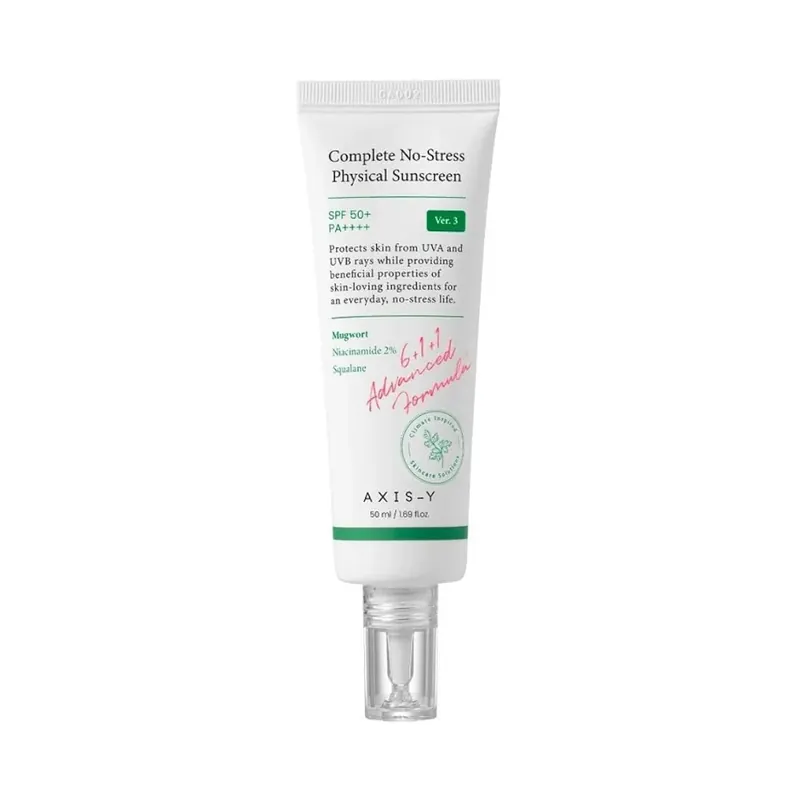AXIS-Y Complete No-Stress Physical Sunscreen (V3) aurinkosuoja Korkea Laatu