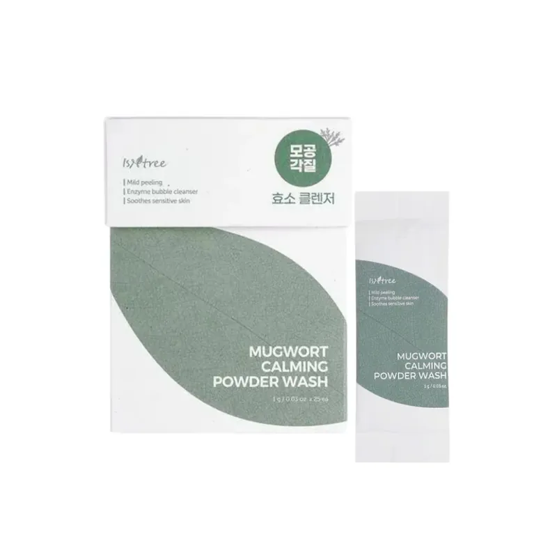 ISNTREE Mugwort Calming Powder Wash kasvojen puhdistusaine Alennus