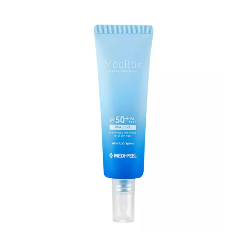 Uutuus MEDI-PEEL Aqua Mooltox Water-Fit Sun Serum SPF 50+ aurinkosuoja