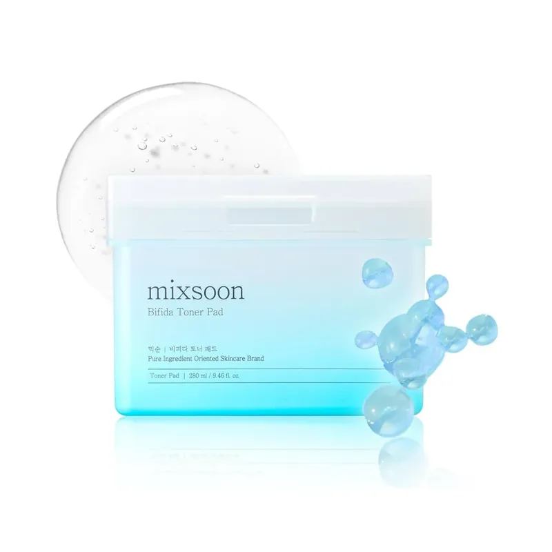 MIXSOON Bifida Toner Pad kasvovesilaput Sertifioitu