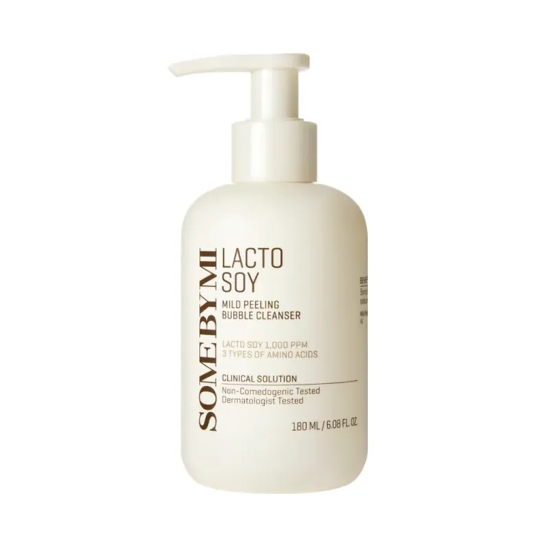 Uutuus SOME BY MI Lactosoy Mild Bubble Peeling Cleanser kuoriva puhdistusaine