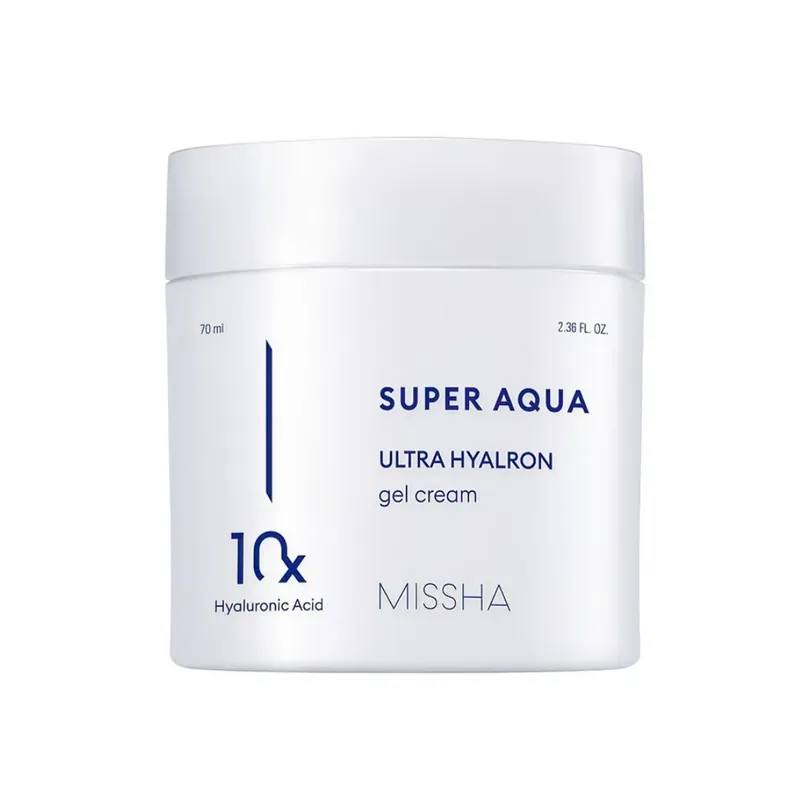 Kausialennus MISSHA Super Aqua Ultra Hyalron Gel Cream geelimäinen kasvovoide