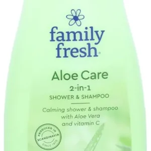 500ml Aloe Care shower & shampoo suihkusaippua Sertifioitu