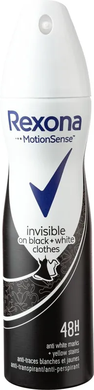 Women Invisible for Black & White spray 150ml Flash-Tarjous