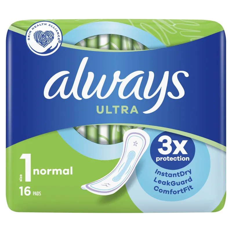 16 kpl Ultra Normal 1 terveysside Päivän Tarjous