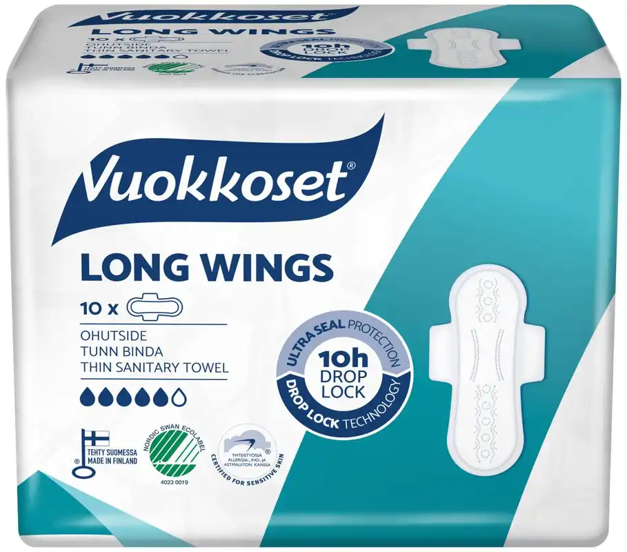 Korkea Laatu Slim Long Wing ohutside 12 kpl