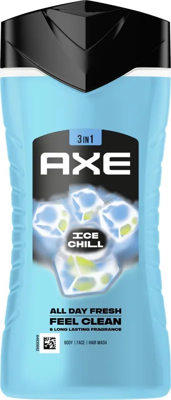 Kuuma Tarjous Axe 250 ML Ice Chill Suihkugeeli