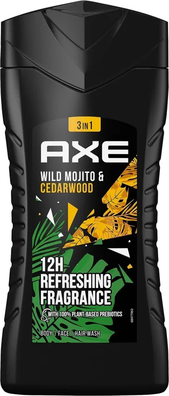 Axe Suihkusaippua Black 250 ML Erikoistarjous