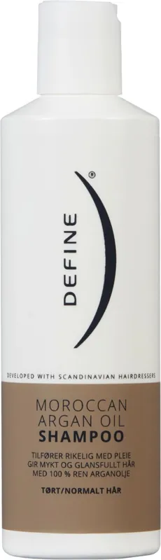 Tarjous Define Moroccan Argan Oil shampoo arganöljyä sisältävä shampoo kuivill