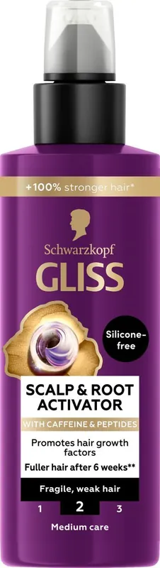 Schwarzkopf Gliss Scalp&Root Activator 100ml Edullinen