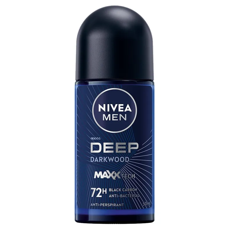 Tarjoushinta NIVEA MEN 50ml Deep Deo Roll-On -antiperspirantti