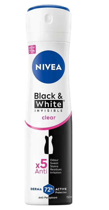 Merkkituote NIVEA 150ml Black & White Invisible Original Deo Spray -antiperspirant