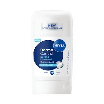 NIVEA 50ml Derma Control Defend Deo Stick -antiperspirantti Heti Saatavilla